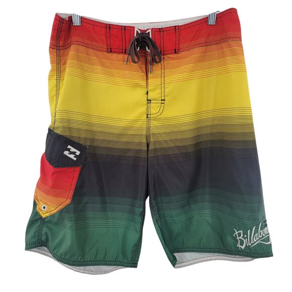 Billabong Men's Swim Board Shorts Size 32 Y2K - Picture 1 of 4